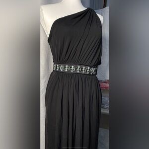D&G Black One Shoulder Dress